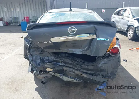 2010 Nissan Altima Hybrid from USA, damaged, VIN 1N4CL2AP1AC114977